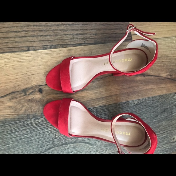 Madden Girl Red Shoes - Picture 2 of 5